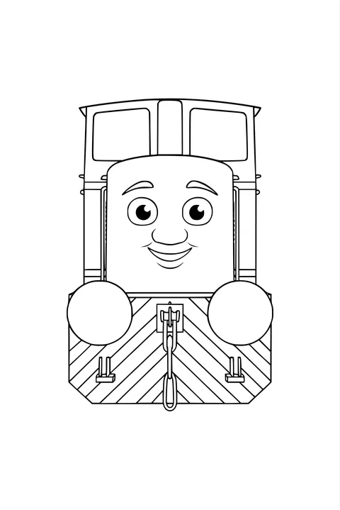 Gambar Mewarnai Diesel