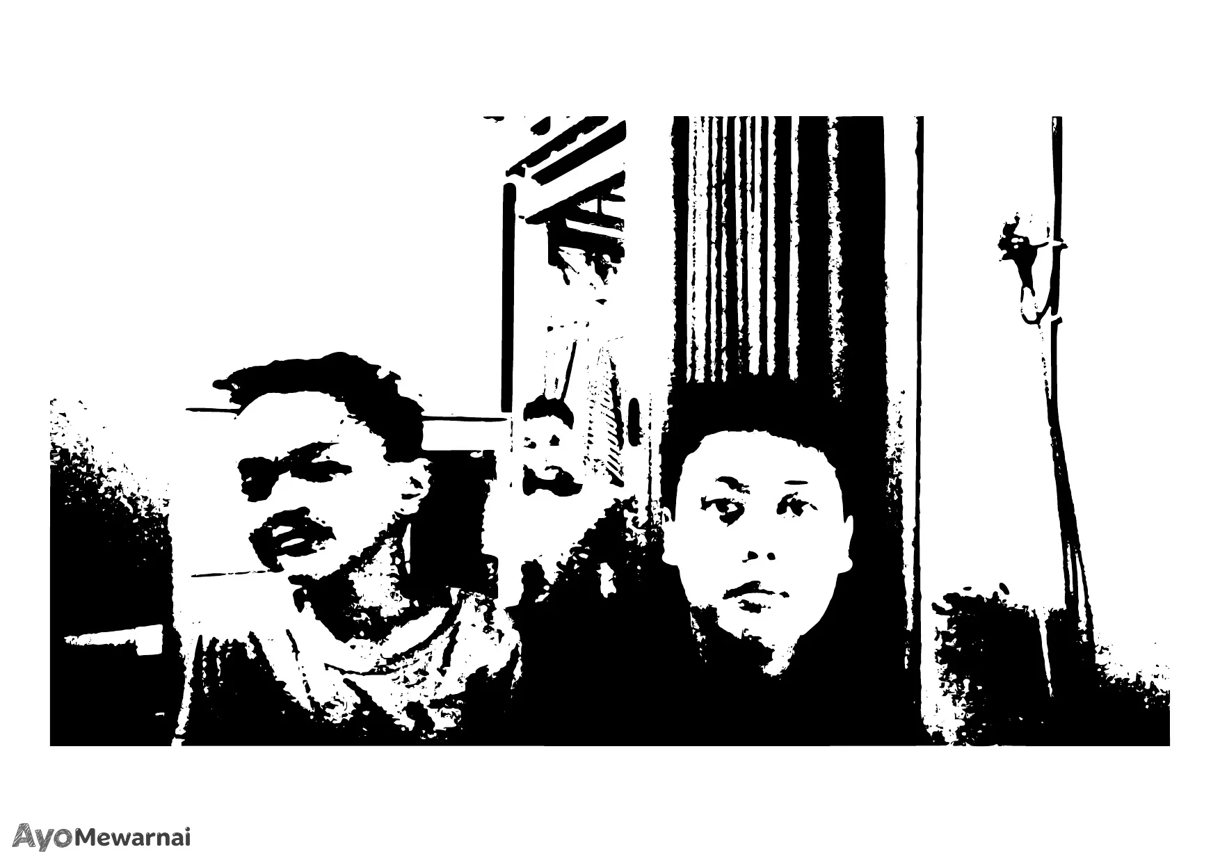 Gambar Mewarnai Kereta Thomas