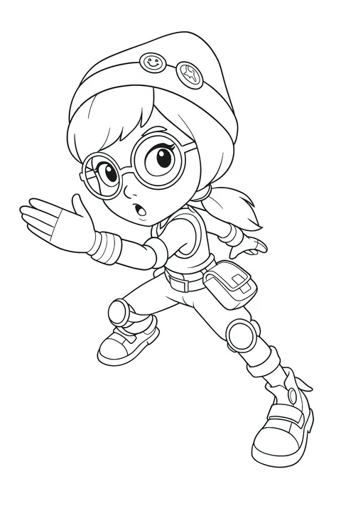 Gambar Mewarnai Ying Boboiboy Galaxy